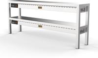 CombiSteel Etagère , Keramisch Verwarmd, Dubbel, 1600mm - 7333.0518