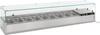 Gekoelde Opzetvitrine | 9x 1/3 GN | Glaswand | RVS | Combisteel | 7450.0023