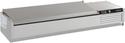 Opzetvitrine | RVS Deksel | 6x 1/4 GN | RVS | Combisteel | 7450.0027