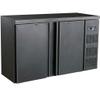 Barcooler | Zwart | 2 Deuren | Zwart | Combisteel | 7450.0315
