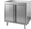 Werktafel | Draaideur 80cm breed | RVS | Combisteel | 7452.3020