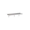 RVS Wandschap met console | 220 x 30cm | Combisteel | 7455.0657