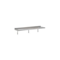 RVS Wandschap met console | 200 x 40cm | Combisteel | 7455.0697