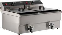 Elektrische Tafelfriteuse 2X10 L | Combisteel | 7455.1007
