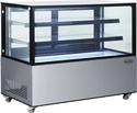Koelvitrine | B=1.5m | 470 liter | Rechte Ruit | Wielen | Combisteel | 7487.0025