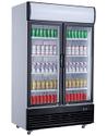 Koelkast 2 Glasdeuren 1000l, Combisteel 7527.0105
