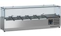 Opzetkoelvitrine | 120cm | 5 x 1/4GN | Glaswand | Ecofrost | 7950.5115