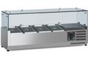 Opzetkoelvitrine | 120cm | 4 x 1/3GN | Glaswand | Ecofrost | 7950.5125