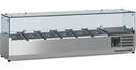 Opzetkoelvitrine | 140cm | 6 x 1/3GN | Glaswand | Ecofrost | 7950.5127
