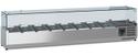 Opzetkoelvitrine | 180cm | 8 x 1/3GN | Glaswand | Ecofrost | 7950.5131