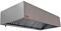 Diamond Muurdampkap 6 labyrintfiltres 500x500 mm | CGL4500/N
