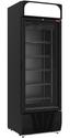 Diamond Negatieve Gekoelde Vitrine 496 Liter - 6 Vaste Niveaus met Lichtbak - ZWART - CLN53-SB