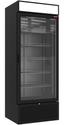Diamond Positieve Gekoelde Vitrine 715 Liter ZWART met Lichtbak - CLP72-SB