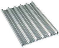 Diamond Plaat in aluminium 600x400xh38 mm, geperforeerd-geribd | AC/PA-P5