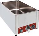 Elektrische Bain-Marie Tafelmodel GN 1/1 - 150 mm + Kraan, Diamond BMZR/XS