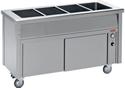 Diamond Bain-marie element op neutraal kast 4 GN 1/1 | BA15