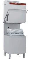 Diamond Kapvaatwasser & pottenwasser, mand 600x500 mm + waterverzachter in continu + damp condensor-recuperator "Full Hygiene" | DCR49/6-AC-RC