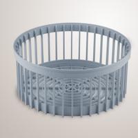 Diamond Ronde mand voor glazen Ø 400 mm - Polypropyleen | DLBQ/R40
