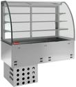 Kuipelement En Gesloten Uitstalvitrine 3 Niveau's, Gekoeld, Geforceerd, 4x GN1/1 - Diamond DPA/RVF315-R2