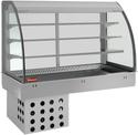 Topelement En Gesloten Uitstalvitrine 3 Niveau's, Gekoeld, Geforceerd, 2x GN1/1 - Diamond DPA/TVF308-R2