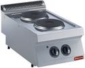 Elektrisch kookfornuis met 2 ronde platen | 1700 line | Diamond | E17/2P4T-N