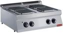 Diamond Elektrisch fornuis met 4 vierkante platen -TOP- | E17/4PQ8T-230/3--N