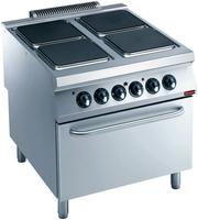 Diamond Elektrisch fornuis 4 platen op elektrische oven | E22/4PQF8-230/3--N