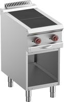 Elektrisch Fornuis 2 Verlaagde Platen - Op Open Kast - Diamond E7/2SPA4-N