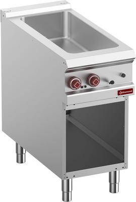 Elektrische Bain-Marie 4x GN 1/3 H.150 Mm - Op Open Kast - Diamond E9/BMA4-N 1