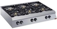 Gasfornuis 6 branders | Diamond | G22/6B12TPW-N