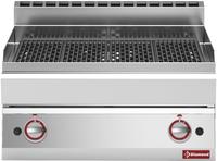 Stoom-Grill Op Gas - Met Gietijzeren Braadrooster -Top- - Diamond G65/GGF7T-N