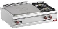 Gasfornuis 2 Branders - Doorkookplaat -Top- - Diamond G7/T2B11T-N