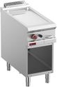Vlakke Gasbakplaat Verchroomd - Module 1/2 - Op Open Kast - Diamond G9/PLCA4-N