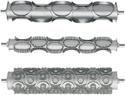 Diamond Kit: rollen voor croissants 140x130 mm x OLM/20 | OLM/21