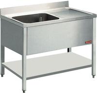 Diamond Spoeltafel met 1 Kuip en 1 Druipvlak - L1411D-D