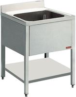 Diamond Spoeltafel met 1 Kuip - L611/6-D