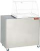 Onderstel rvs op wielen voor vitrine VBE-211 | Diamond | MEX-RG2
