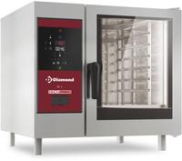 Diamond Gasoven, directe stoom en convectie, 6x GN 1/1+Cleaning | SDG/XC-06