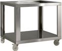 Imitatie RVS Steun Voor Gl9/35-D, Wielen, 2 Met Rem, Diamond SGL9/35-D