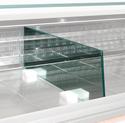Diamond Scheiding expositie in glas (L.800 mm) | SPCR-80