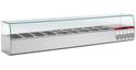 Gekoelde Structuur GN 4x 1/4, 5x 1/6, 5x 1/9, Met Rechte Ruit, Diamond SX198G/PP9