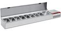 Gekoelde Structuur GN 8x1/3, 1x1/2, Met Deksel, Diamond SY219G/CP9