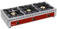 Diamond Brander, tafelmodel - 3 branders (7+5+7 kW) | RF3G/Q