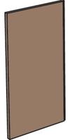 Diamond Bekledingspaneel "hout" hoekelement 90° | S80/HL9