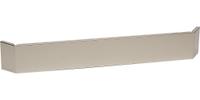 Diamond Frontale plint in R.V.S. extern hoekelement | S80/PE48