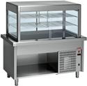 Vitrine-Element En Gekoelde Kuip op Kast 4x GN1/1 - Diamond S80/RCTV15-R2