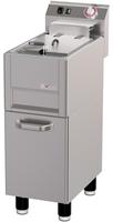 Diverso By Diamond Elektrische Friteuse 13 Liter op Meubel, met Afvoer - WR-EF13-28