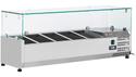 Diverso By Diamond Gekoelde Opzetstructuur 5x GN 1/4 - 150 Mm, met Glasopbouw - WR-SX12-V1