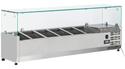 Diverso By Diamond Gekoelde Opzetstructuur 6x GN 1/4 - 150 Mm, met Glasopbouw - WR-SX14-V2