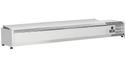 Diverso By Diamond Gekoelde Opzetvitrine 8x GN 1/4 - 150 Mm, met RVS Deksel - WR-SX18-C5